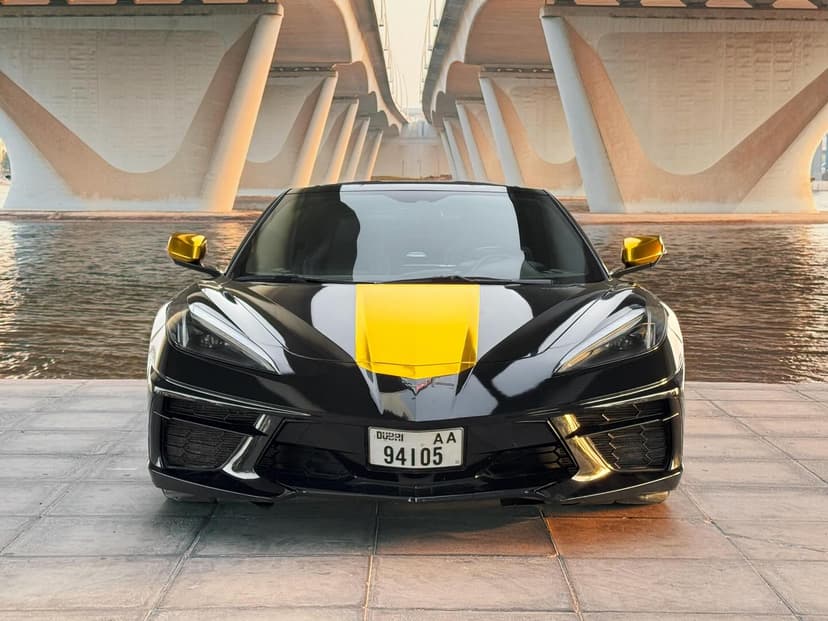 Car from the BOYZ TOYZ rental fleet in Dubai