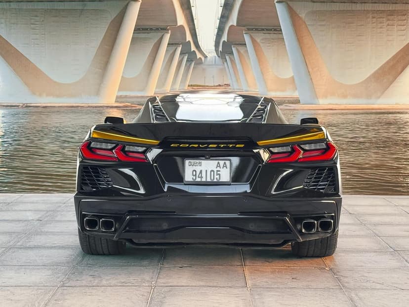 Car from the BOYZ TOYZ rental fleet in Dubai