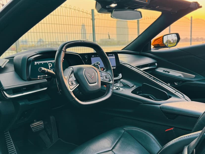 Car from the BOYZ TOYZ rental fleet in Dubai
