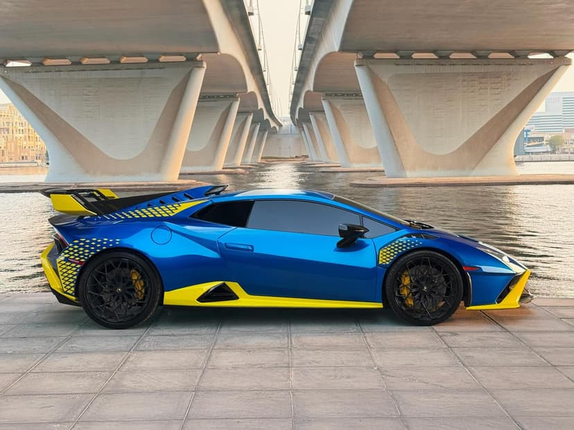 Car from the BOYZ TOYZ rental fleet in Dubai