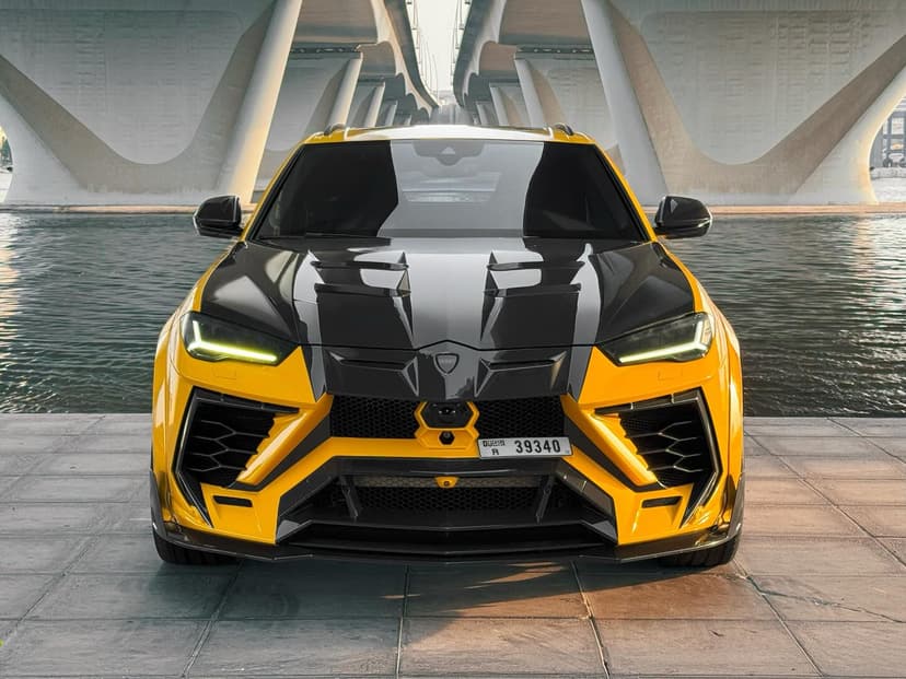 Car from the BOYZ TOYZ rental fleet in Dubai