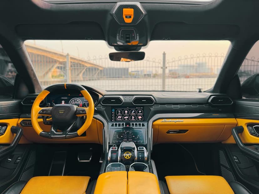 Car from the BOYZ TOYZ rental fleet in Dubai