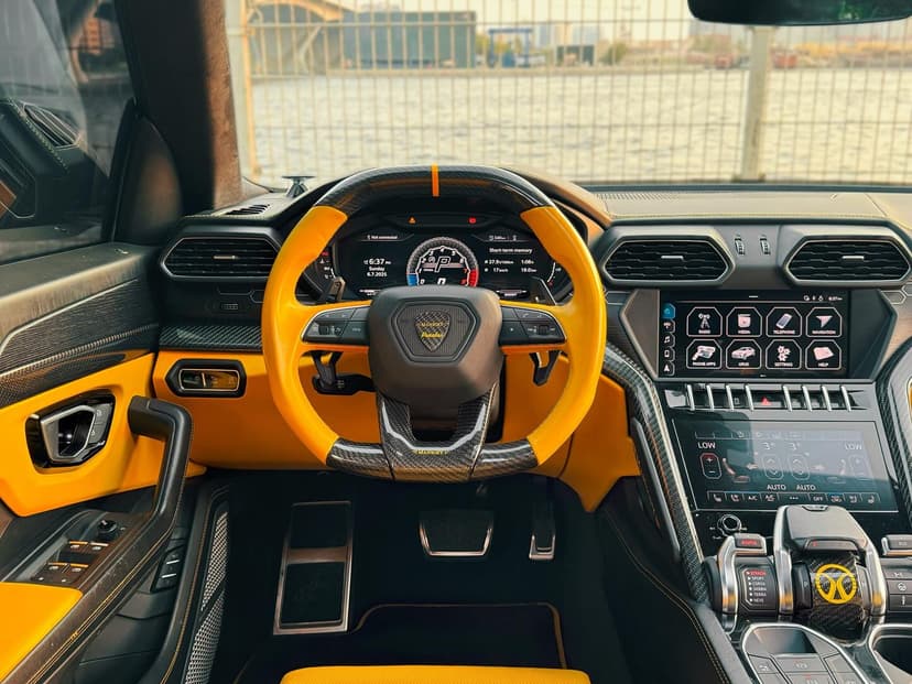 Car from the BOYZ TOYZ rental fleet in Dubai