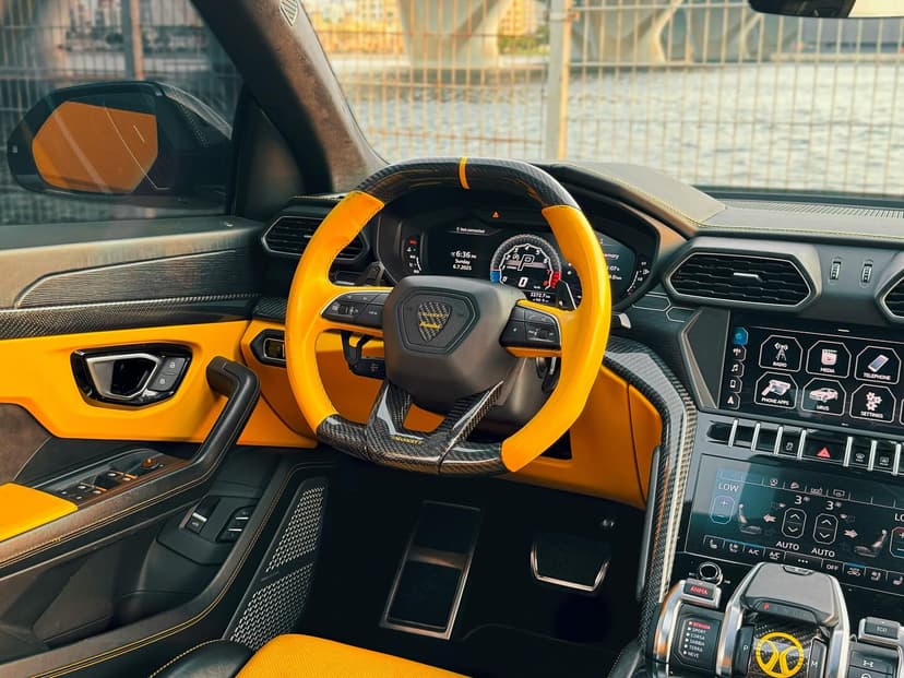 Car from the BOYZ TOYZ rental fleet in Dubai