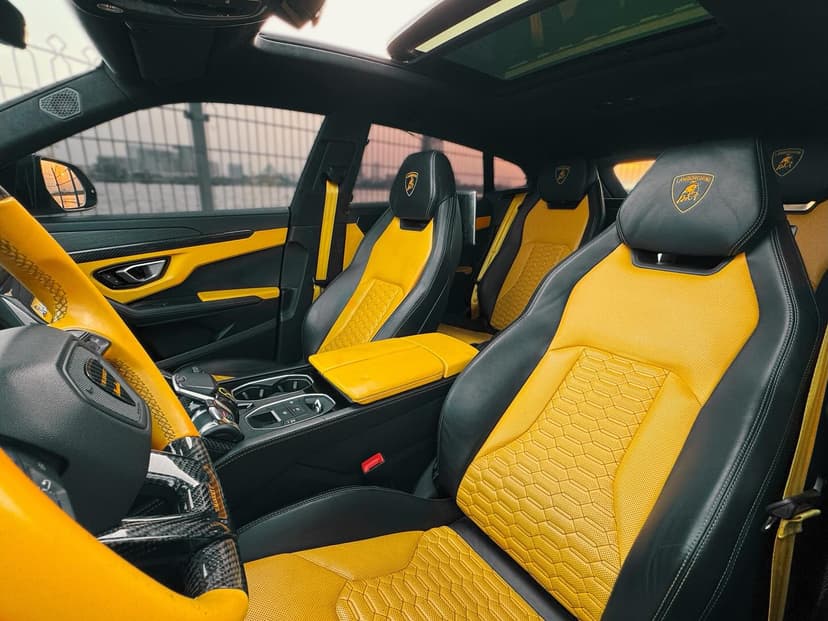 Car from the BOYZ TOYZ rental fleet in Dubai