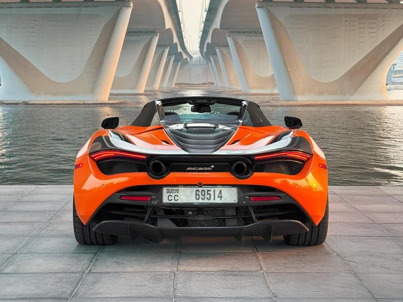 Car from the BOYZ TOYZ rental fleet in Dubai