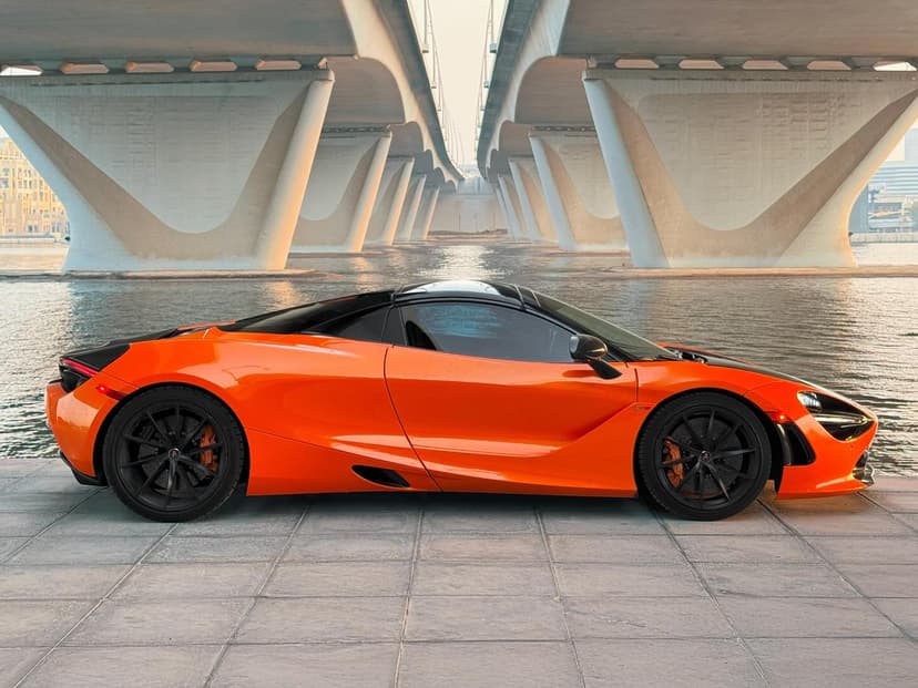 Car from the BOYZ TOYZ rental fleet in Dubai