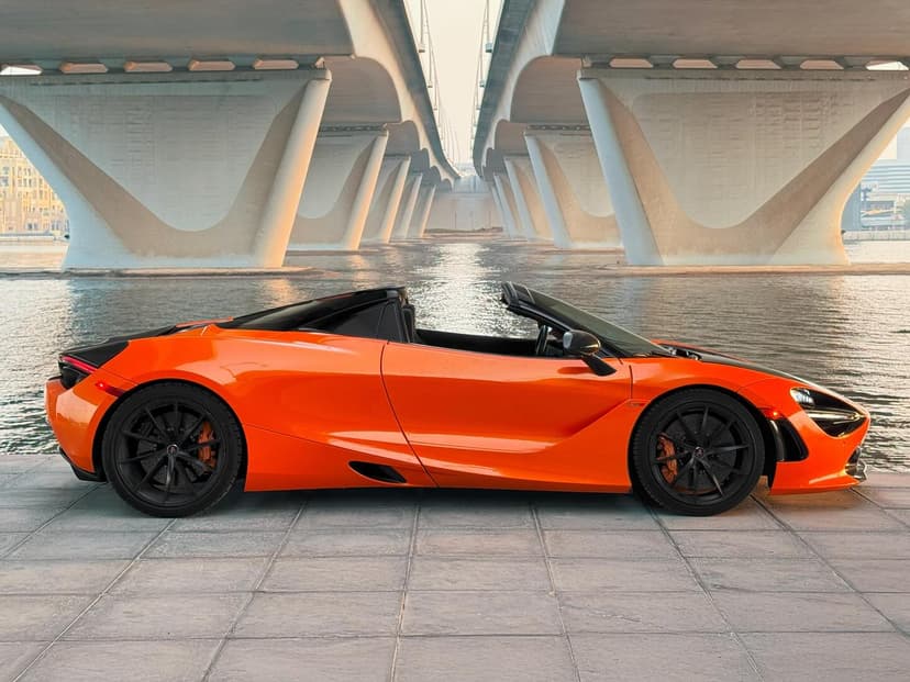 Car from the BOYZ TOYZ rental fleet in Dubai