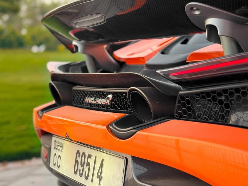 Car from the BOYZ TOYZ rental fleet in Dubai