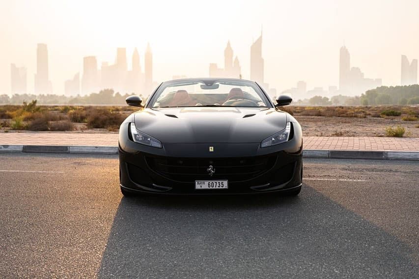Car from the BOYZ TOYZ rental fleet in Dubai