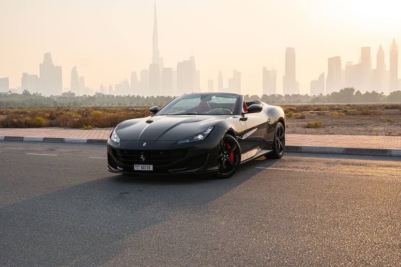 Car from the BOYZ TOYZ rental fleet in Dubai