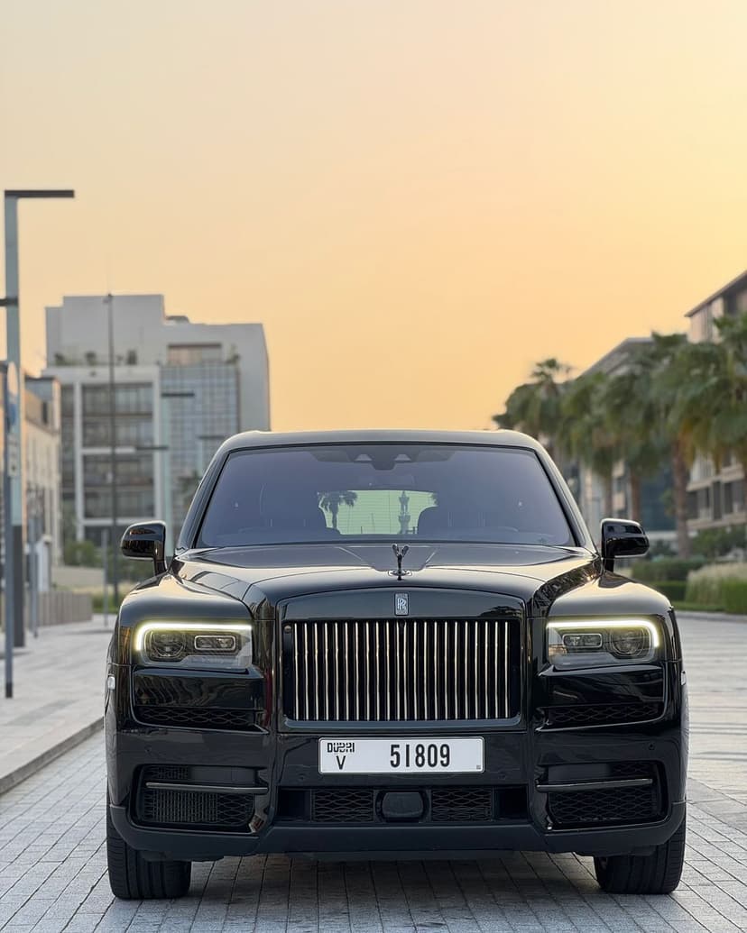 Car from the BOYZ TOYZ rental fleet in Dubai