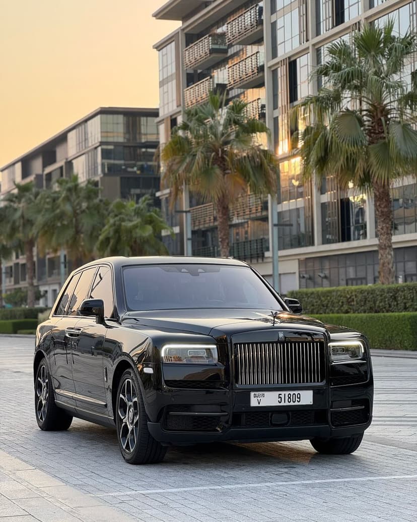 Car from the BOYZ TOYZ rental fleet in Dubai