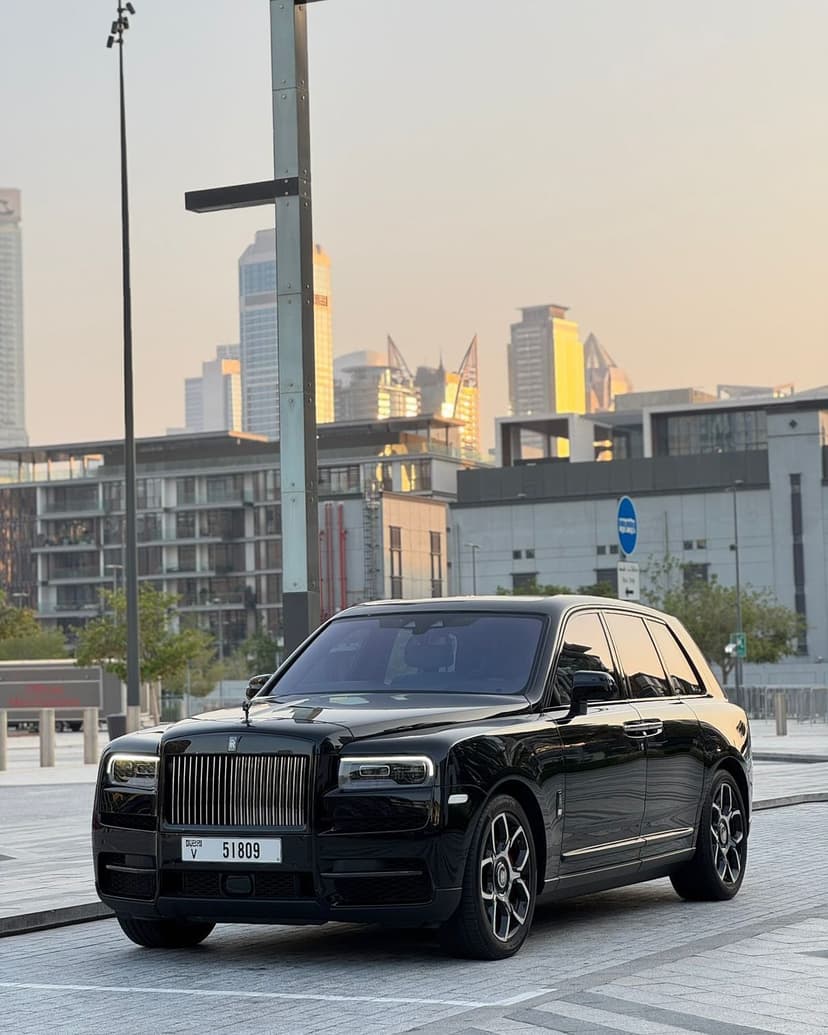 Car from the BOYZ TOYZ rental fleet in Dubai