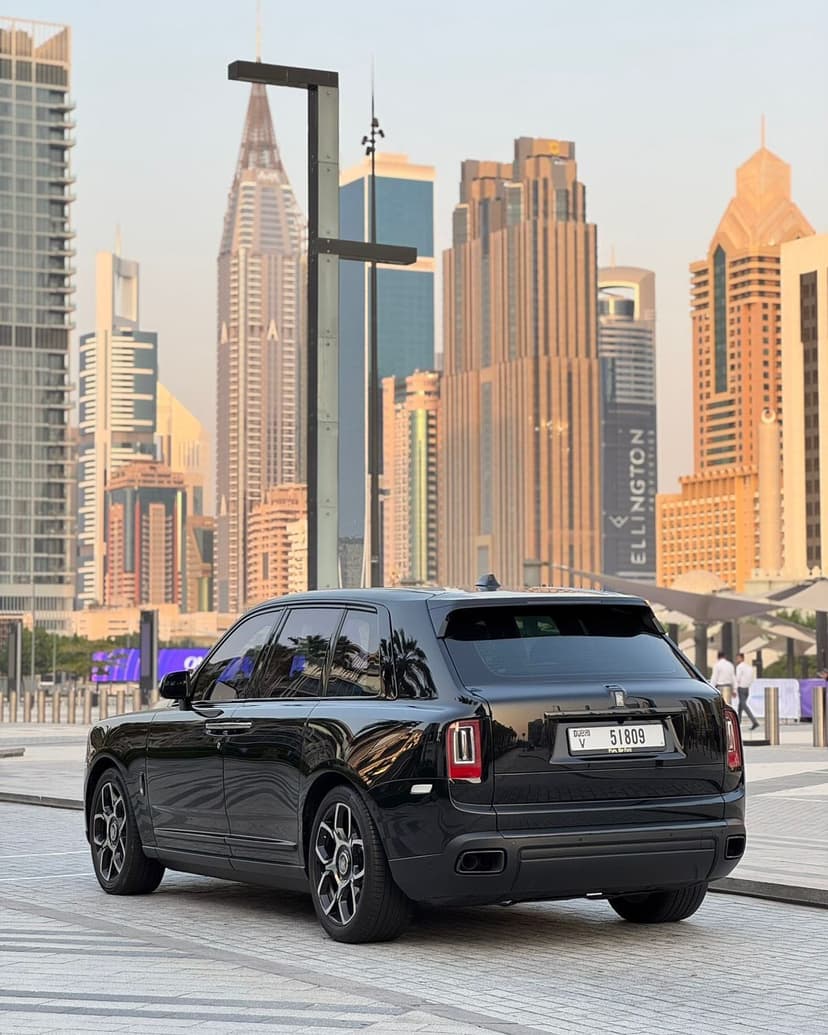 Car from the BOYZ TOYZ rental fleet in Dubai