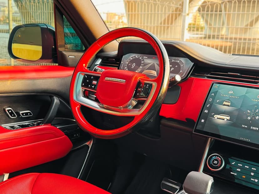 Car from the BOYZ TOYZ rental fleet in Dubai
