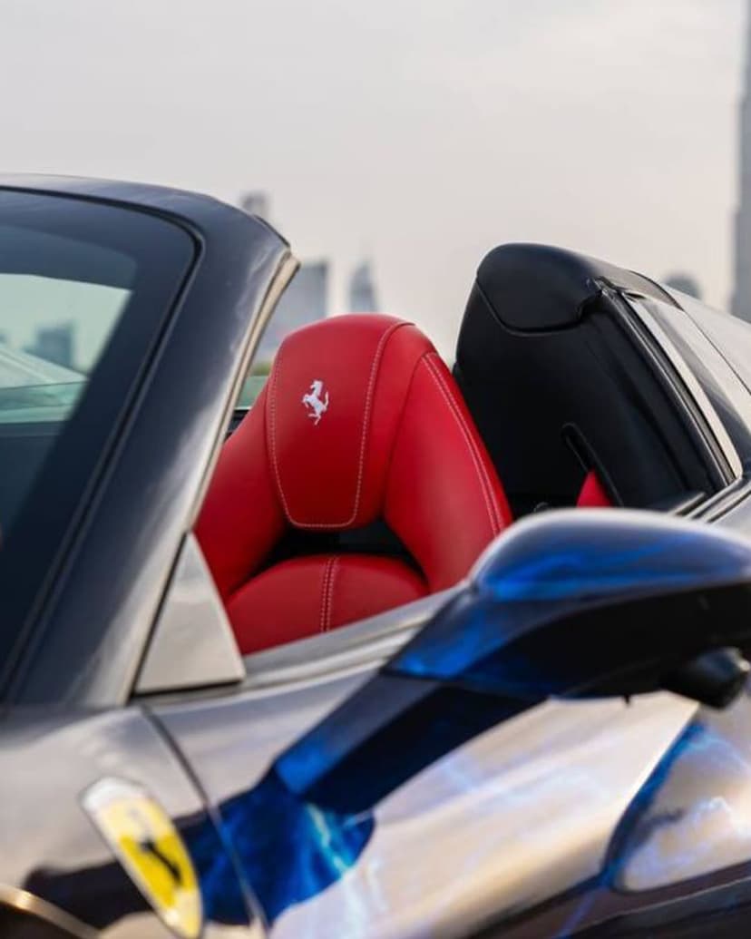 Car from the BOYZ TOYZ rental fleet in Dubai