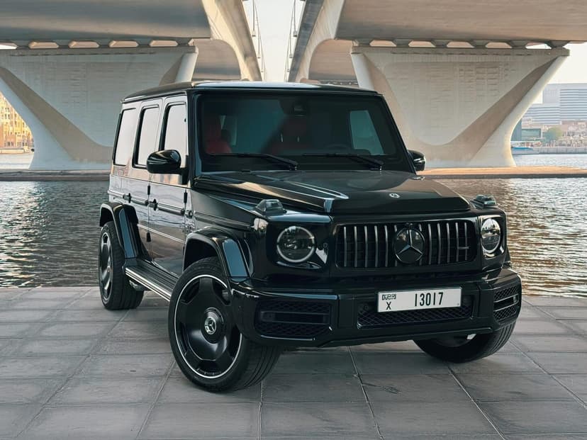 Car from the BOYZ TOYZ rental fleet in Dubai