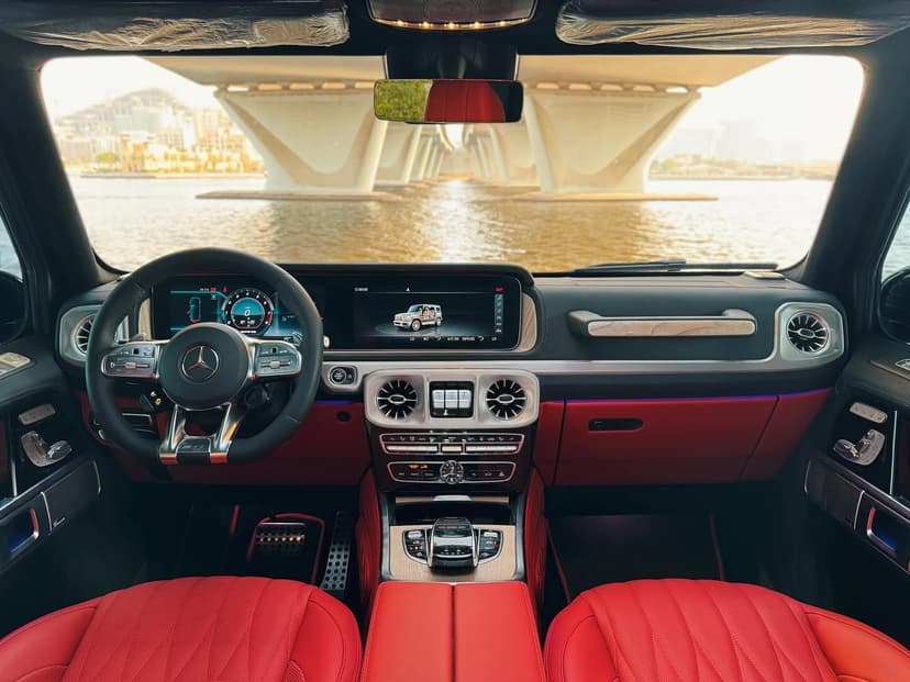 Car from the BOYZ TOYZ rental fleet in Dubai