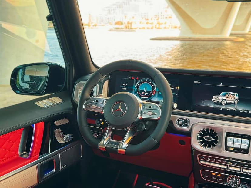 Car from the BOYZ TOYZ rental fleet in Dubai