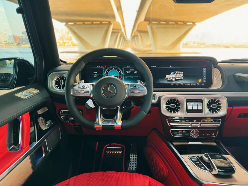 Car from the BOYZ TOYZ rental fleet in Dubai