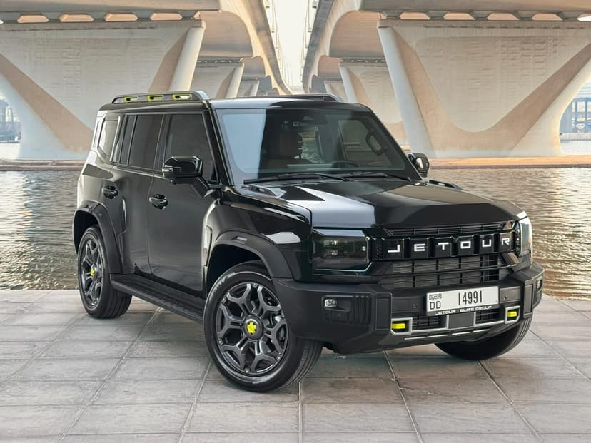 Car from the BOYZ TOYZ rental fleet in Dubai