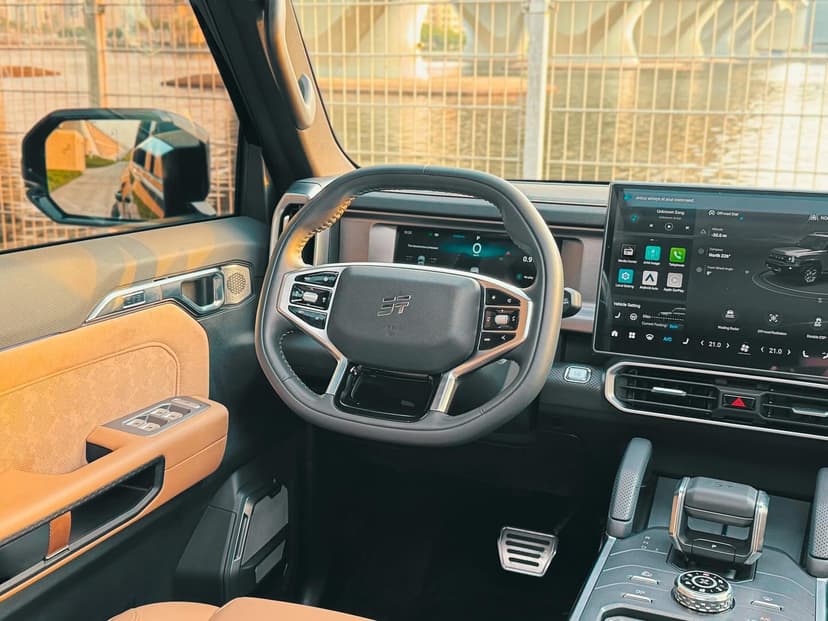 Car from the BOYZ TOYZ rental fleet in Dubai