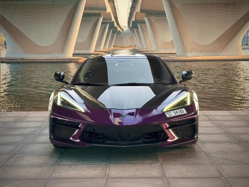 Car from the BOYZ TOYZ rental fleet in Dubai