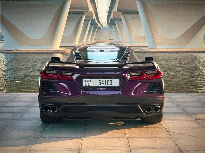 Car from the BOYZ TOYZ rental fleet in Dubai