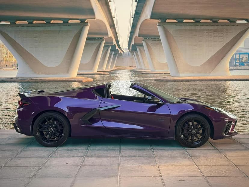 Car from the BOYZ TOYZ rental fleet in Dubai