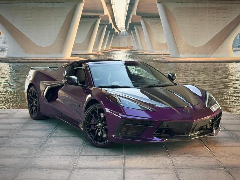 Car from the BOYZ TOYZ rental fleet in Dubai
