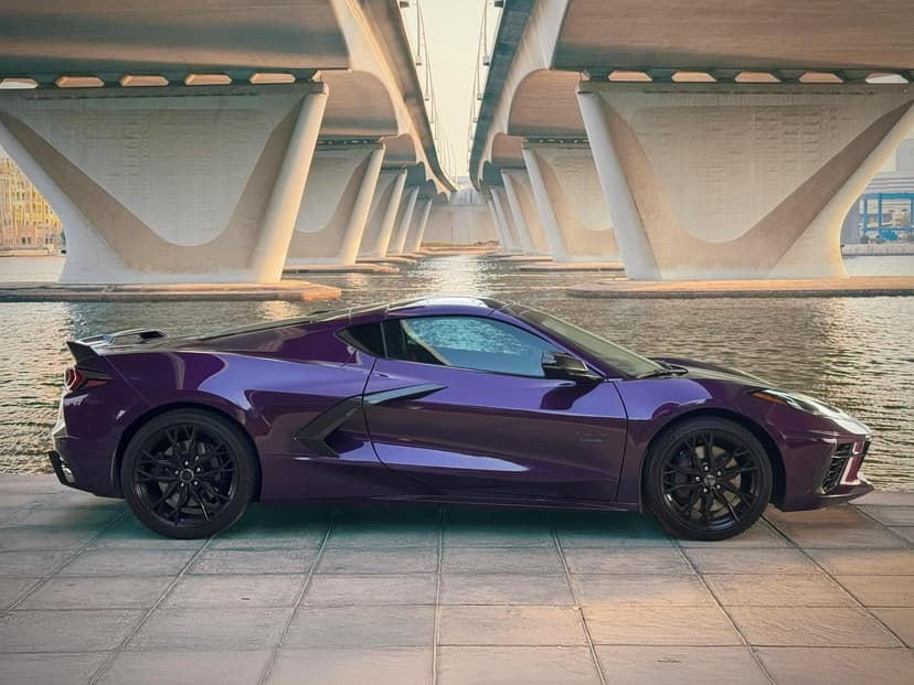 Car from the BOYZ TOYZ rental fleet in Dubai