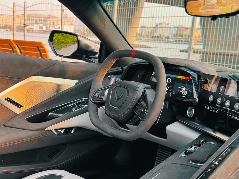 Car from the BOYZ TOYZ rental fleet in Dubai