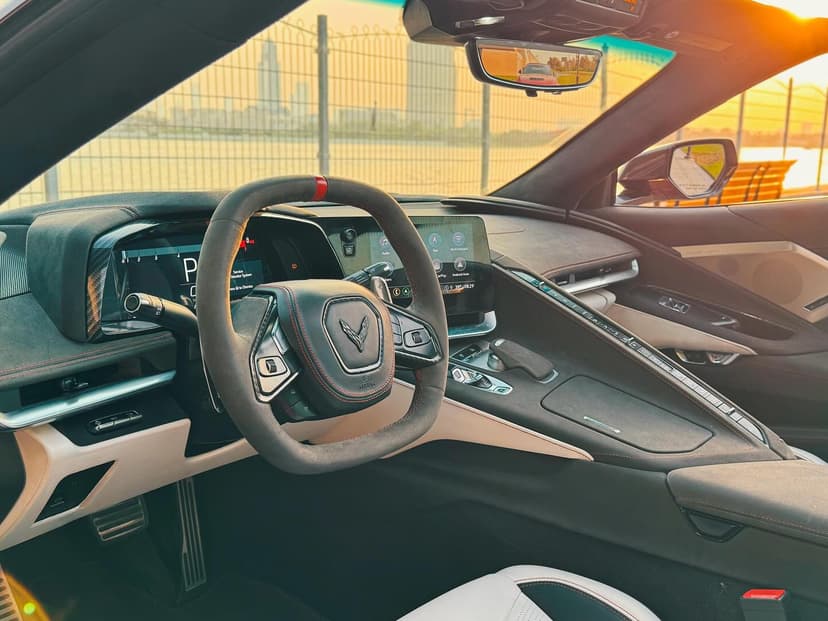 Car from the BOYZ TOYZ rental fleet in Dubai