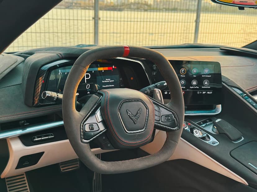 Car from the BOYZ TOYZ rental fleet in Dubai