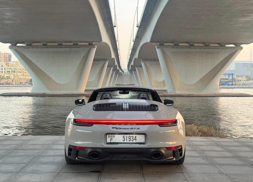 Car from the BOYZ TOYZ rental fleet in Dubai