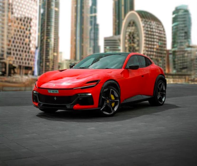 Car from the BOYZ TOYZ rental fleet in Dubai