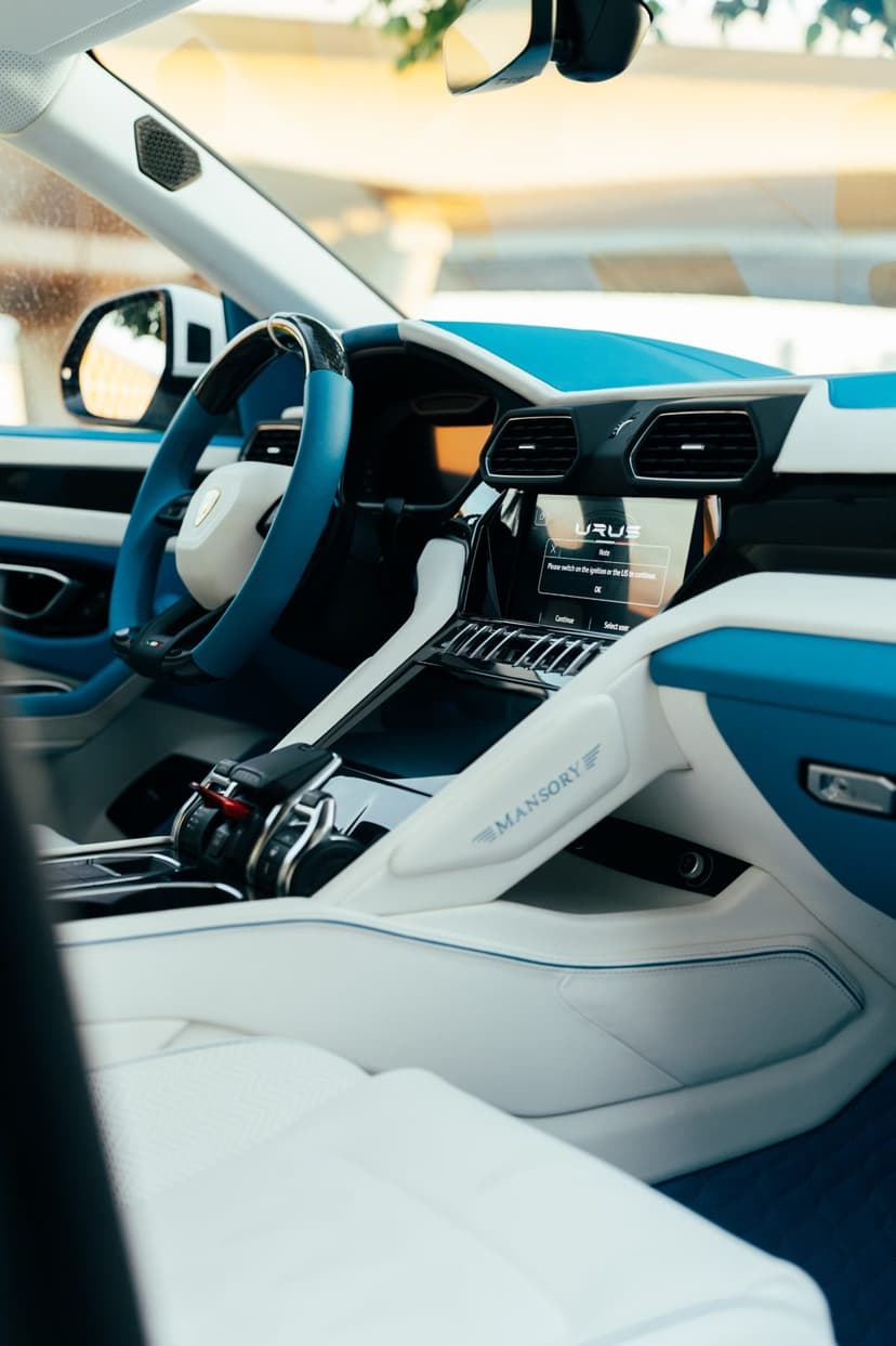 Car from the BOYZ TOYZ rental fleet in Dubai