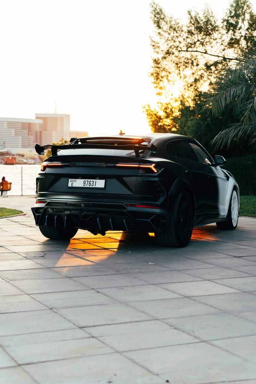 Car from the BOYZ TOYZ rental fleet in Dubai