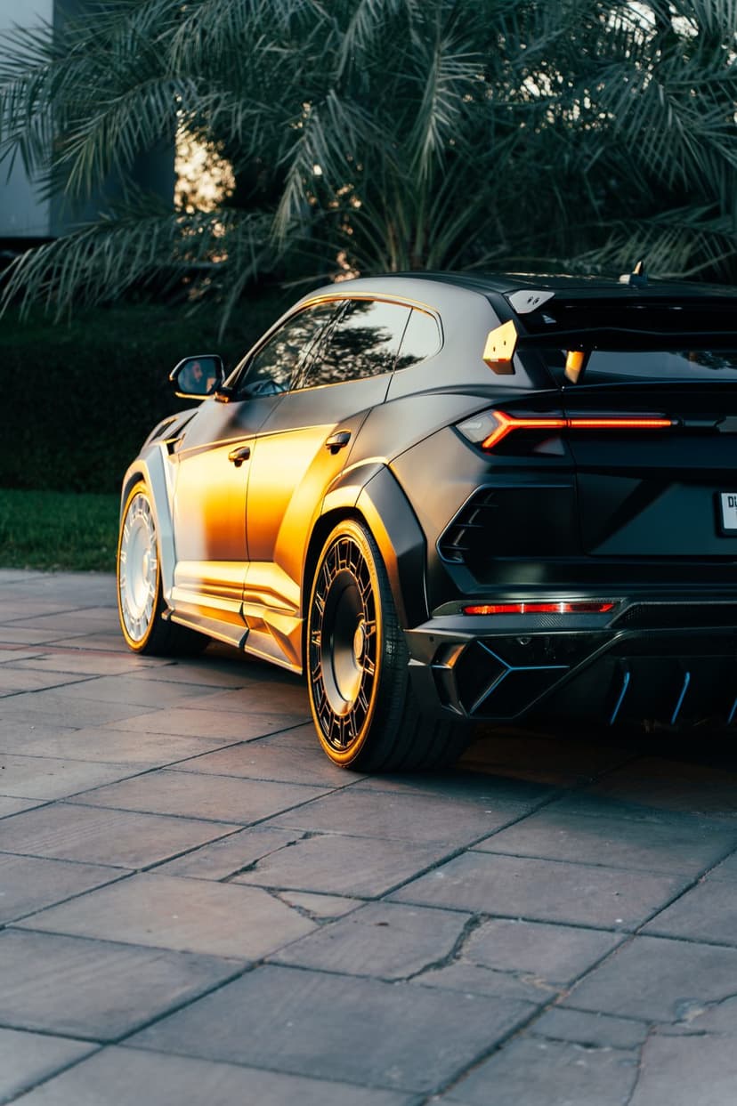 Car from the BOYZ TOYZ rental fleet in Dubai