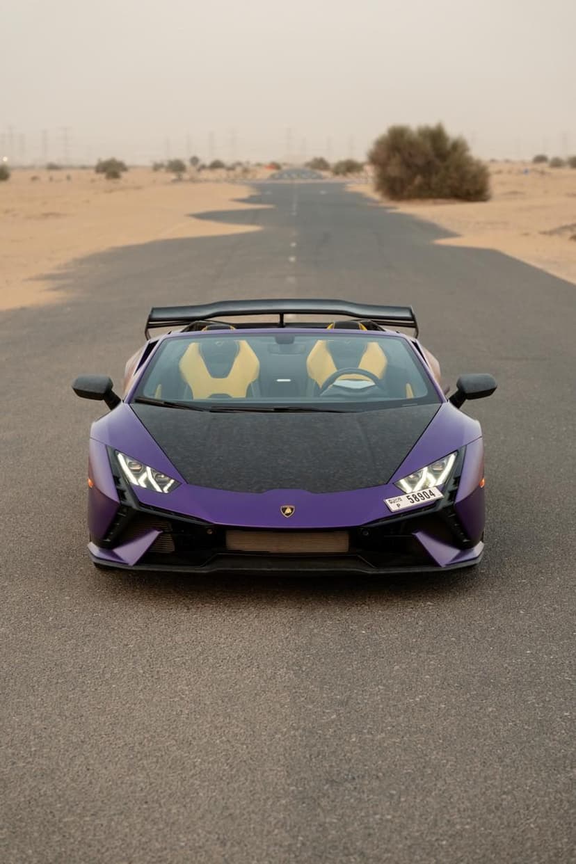 Car from the BOYZ TOYZ rental fleet in Dubai