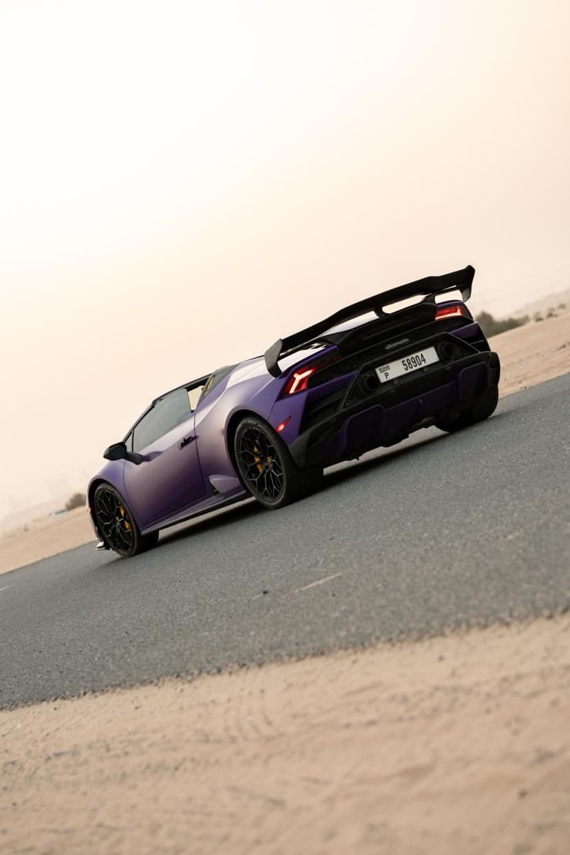 Car from the BOYZ TOYZ rental fleet in Dubai