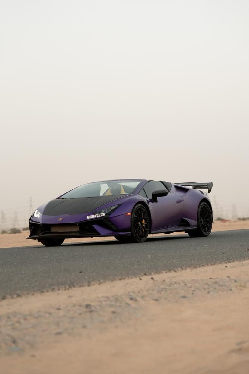 Car from the BOYZ TOYZ rental fleet in Dubai