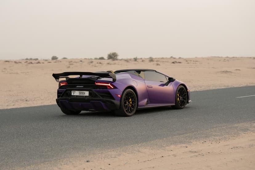 Car from the BOYZ TOYZ rental fleet in Dubai
