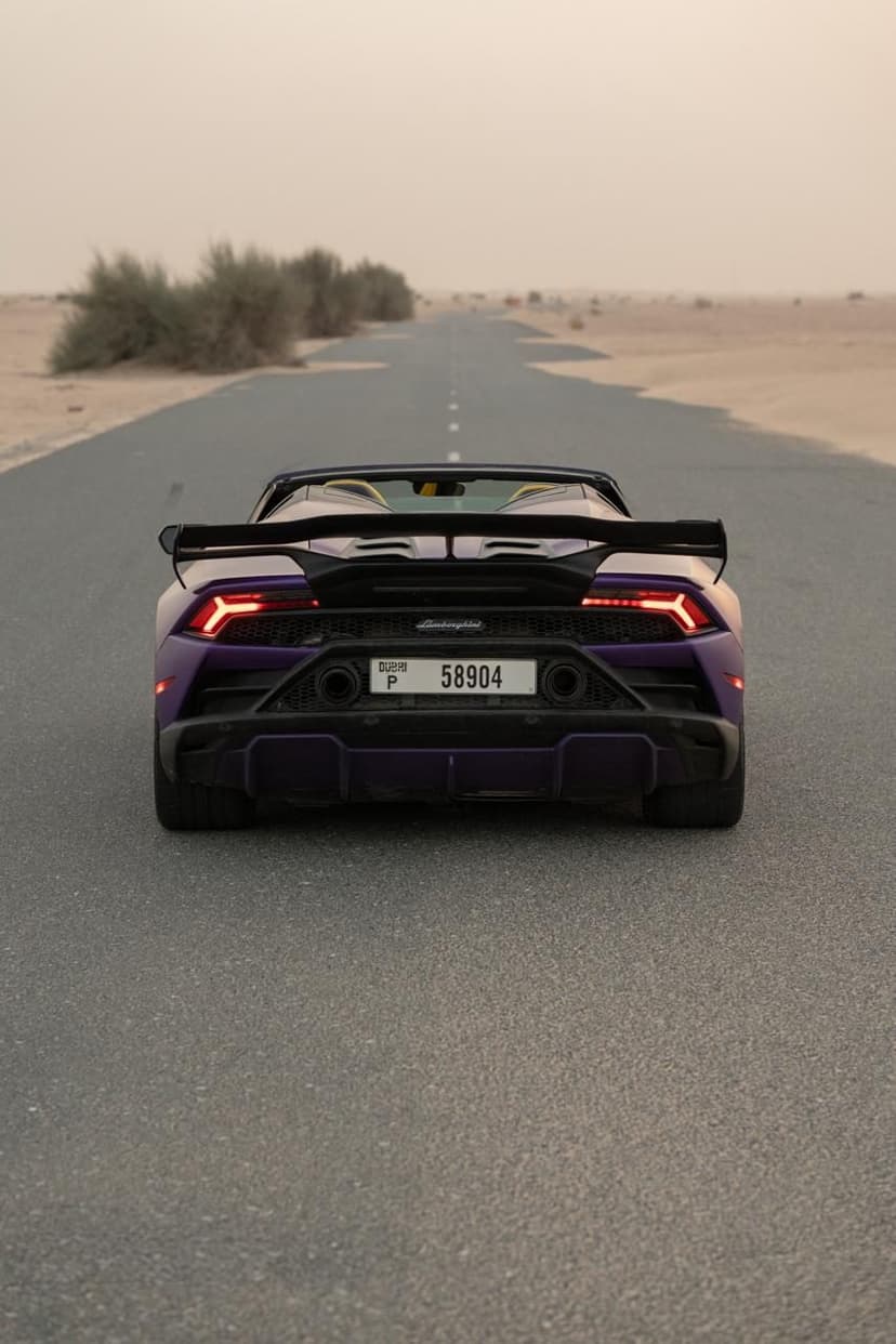 Car from the BOYZ TOYZ rental fleet in Dubai