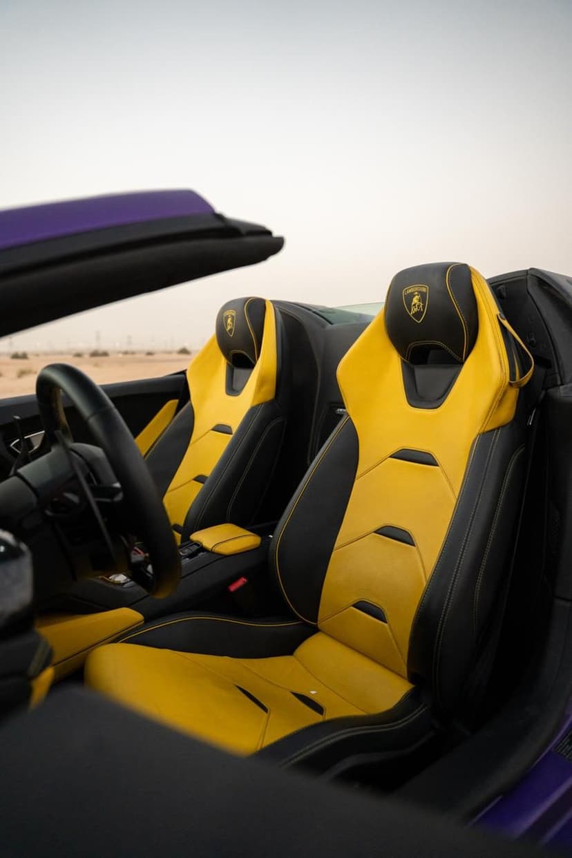 Car from the BOYZ TOYZ rental fleet in Dubai