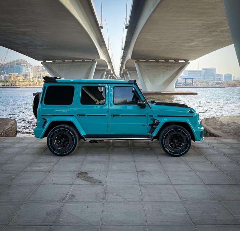 Car from the BOYZ TOYZ rental fleet in Dubai