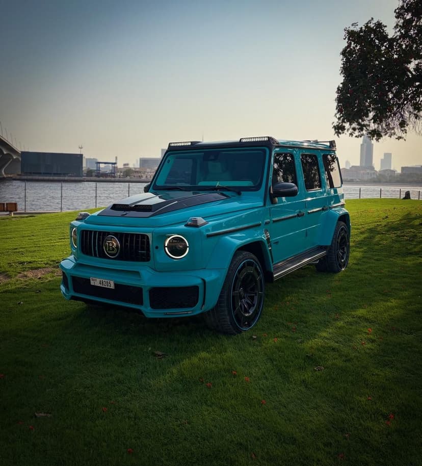 Car from the BOYZ TOYZ rental fleet in Dubai