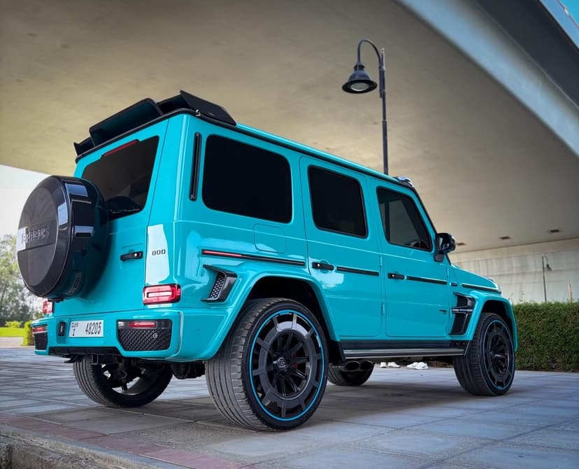 Car from the BOYZ TOYZ rental fleet in Dubai