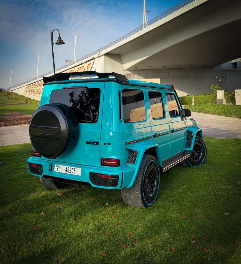 Car from the BOYZ TOYZ rental fleet in Dubai